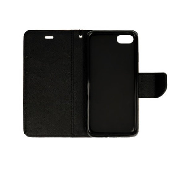 Fancy Wallet Δερματίνης Galaxy A52 4G / A52 5G / A52s Χρυσό - Μαύρο