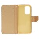 Fancy Wallet Δερματίνης Galaxy A53 5G Μαύρο/Χρυσό