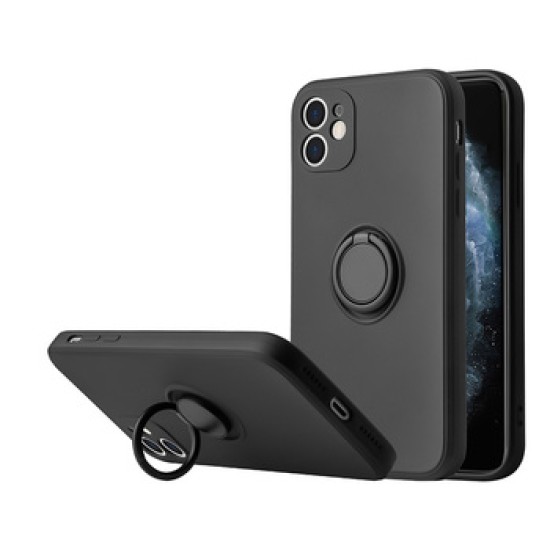 Vennus Silicone Ring for Xiaomi Redmi 10 Μαύρο
