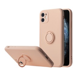 Vennus Silicone Ring for Xiaomi Redmi 10 Ανοιχτό Ροζ