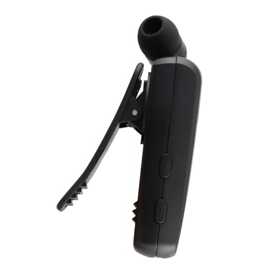 NSP BN220 In-ear Bluetooth Handsfree Ακουστικό Πέτου Μαύρο