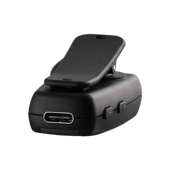 NSP BN220 In-ear Bluetooth Handsfree Ακουστικό Πέτου Μαύρο