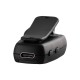 NSP BN220 In-ear Bluetooth Handsfree Ακουστικό Πέτου Μαύρο