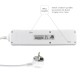LIME ΠΟΛΥΠΡΙΖΟ 4 ΣΟΥΚΟ LS-430W ΜΕ ΔΙΑΚΟΠΤΗ-ΠΑΙΔΙΚΗ ΠΡΟΣΤΑΣΙΑ (3x1.5mm2) 3.0m ΑΣΠΡΟ