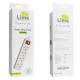 LIME ΠΟΛΥΠΡΙΖΟ 4 ΣΟΥΚΟ LS-430W ΜΕ ΔΙΑΚΟΠΤΗ-ΠΑΙΔΙΚΗ ΠΡΟΣΤΑΣΙΑ (3x1.5mm2) 3.0m ΑΣΠΡΟ