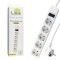 LIME ΠΟΛΥΠΡΙΖΟ 5 ΣΟΥΚΟ LS-515W ΜΕ ΔΙΑΚΟΠΤΗ - ΠΑΙΔΙΚΗ ΠΡΟΣΤΑΣΙΑ ΥΠΕΡΤΑΣΗΣ & ΥΠΕΡΦΟΡΤΩΣΗΣ (3x1.5mm2)