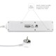 LIME ΠΟΛΥΠΡΙΖΟ 4 ΣΟΥΚΟ LS-415W ΜΕ ΔΙΑΚΟΠΤΗ-ΠΑΙΔΙΚΗ ΠΡΟΣΤΑΣΙΑ (3x1.5mm2) 1.5m ΑΣΠΡΟ