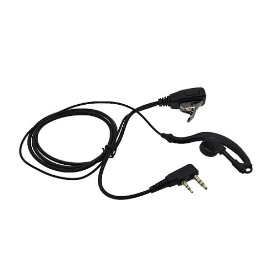 Hands Free Mono Ancus HiConnect με διπλό κονέκτορα 2.5mm & 3.5mm με πλήκτρο απάντησης για Walkie Ta