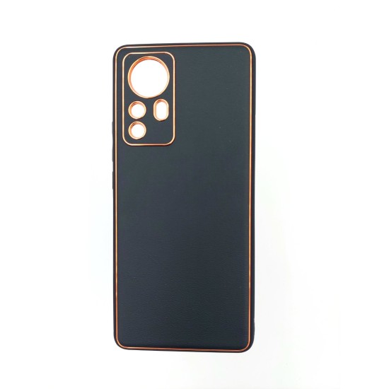 TEL PROTECT Luxury Case for Xiaomi 12 Pro Black TEL PROTECT Luxury Case for Xiaomi 12 Pro Black