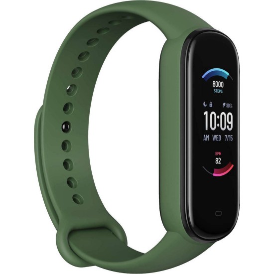 Amazfit Band 5 Αδιάβροχο με Παλμογράφο Olive