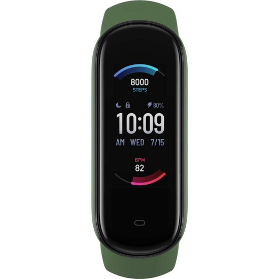 Amazfit Band 5 Αδιάβροχο με Παλμογράφο Olive