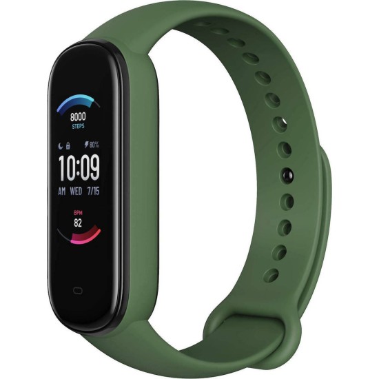 Amazfit Band 5 Αδιάβροχο με Παλμογράφο Olive