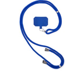 Stylish Cord Λουράκι Λαιμού για Κινητά Blue
