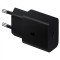 Samsung USB wall charger Type C 15W PD AFC + USB Type C cable EP-T1510XBEGEU Μαύρο