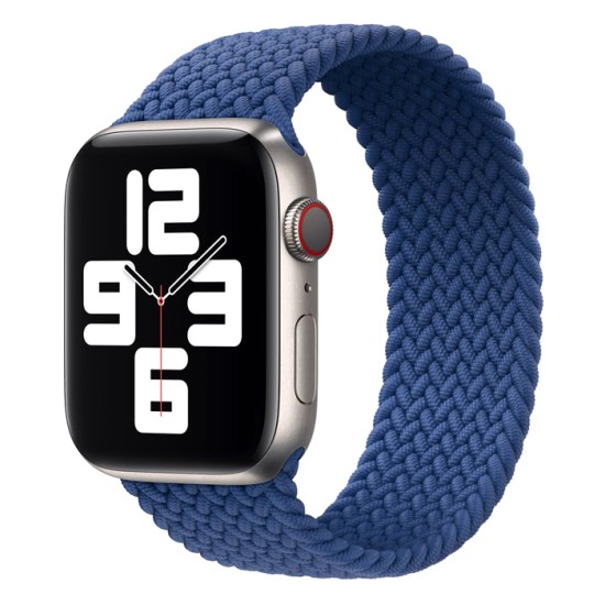 ROCKROSE πλεκτό solo band Maya για Apple Watch 42/44mm, 165mm, μπλε