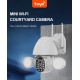 SECTEC smart IP PTZ κάμερα ST-967-5M-TY, με PIR & προβολείς, Wi-Fi, 5MP