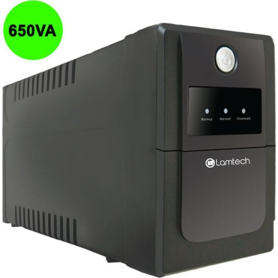 UPS Lamtech AVR 650V 2 SCHUKO Socket