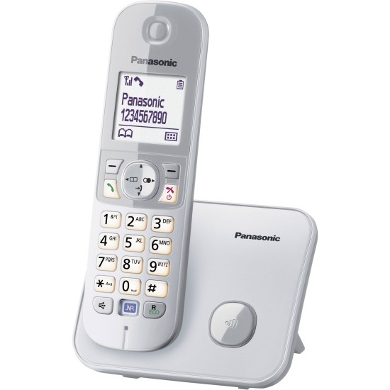 Panasonic Cordless KX-TG6811GS Pearl Silver