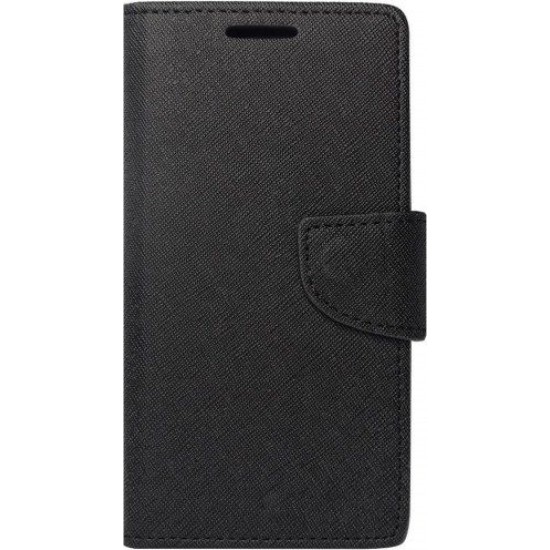 Θήκη Senso Fancy Book Huawei Y7 Μαύρο