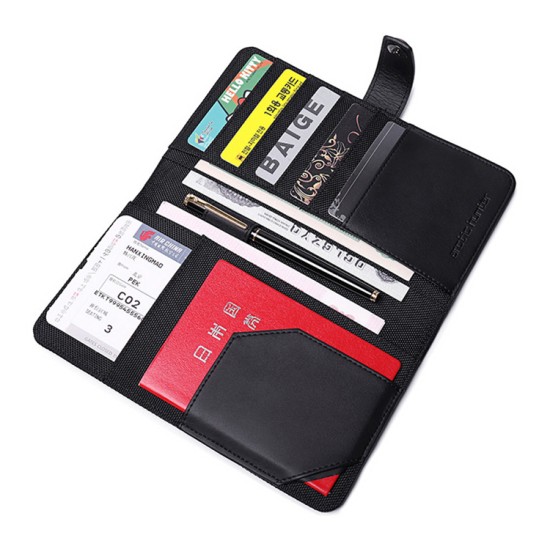 ARCTIC HUNTER πορτοφόλι & mini organizer Q0010, αδιάβροχο, μαύρο