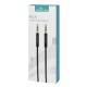 POWERTECH καλώδιο 3.5mm prime PTR-0088, AUX, 3 pin, copper, 3m, μαύρο