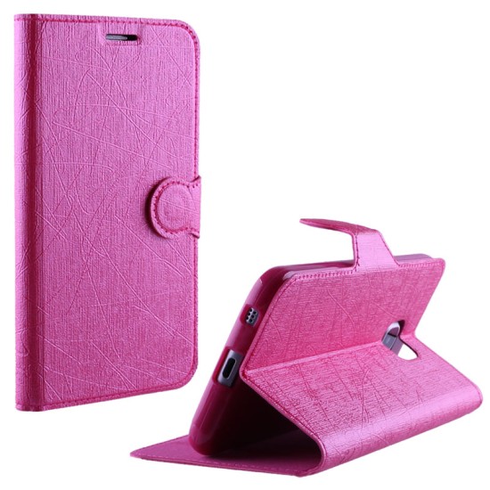 VOLTE-TEL ΘΗΚΗ SAMSUNG A5 2016 A510 LINE LEATHER-TPU BOOK STAN PINK VOLTE-TEL ΘΗΚΗ SAMSUNG A5 2016 A510 LINE LEATHER-TPU BOOK STAN PINK