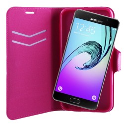 VOLTE-TEL ΘΗΚΗ SAMSUNG A5 2016 A510 LINE LEATHER-TPU BOOK STAN PINK VOLTE-TEL ΘΗΚΗ SAMSUNG A5 2016 A510 LINE LEATHER-TPU BOOK STAN PINK