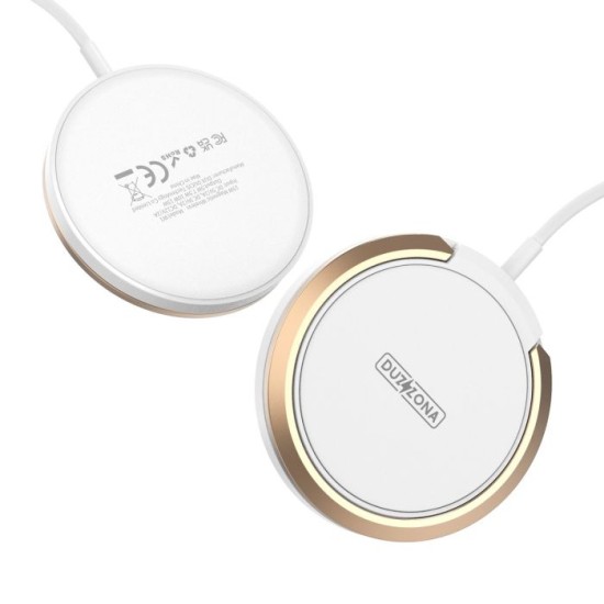 Duzzona MagSafe 15W induction charger white (W1), White Duzzona MagSafe 15W induction charger white (W1), White