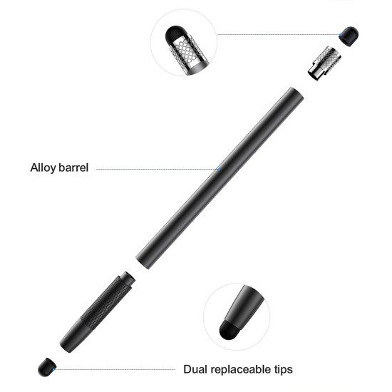 Joyroom Passive Stylus Stylus for Tablet Smartphone Black JR-DR01 Joyroom Passive Stylus Stylus for Tablet Smartphone Black JR-DR01