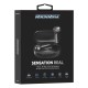 ROCKROSE earphones Sensational Real, θήκη φόρτισης, True Wireless, μαύρα