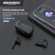 ROCKROSE earphones Sensational Real, θήκη φόρτισης, True Wireless, μαύρα