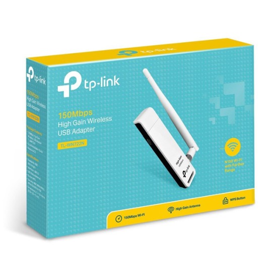 TP-LINK TL-WN722N 150Mbps Wireless N USB Adapter