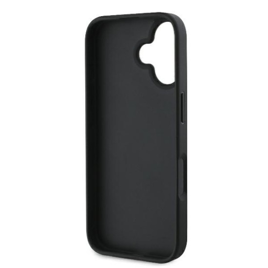 Guess 4G Big Logo Case for iPhone 16 - Black