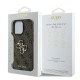 Guess 4G Big Logo Case for iPhone 16 Pro - Brown