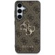 Guess Big 4G Logo Classic Logo Case for Samsung Galaxy S25 Plus Brown
