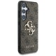 Guess Big 4G Logo Classic Logo Case for Samsung Galaxy S25 Plus Brown