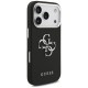 Guess Grained Big 4G Classic Logo case for iPhone 17 Pro - black