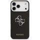 Guess Grained Big 4G Classic Logo case for iPhone 17 Pro Max - black