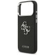 Guess Grained Big 4G Classic Logo case for iPhone 17 Pro Max - black