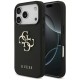 Guess Grained Big 4G & Classic Logo case for iPhone 17 Pro - black