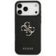Guess Grained Big 4G & Classic Logo case for iPhone 17 Pro Max - black