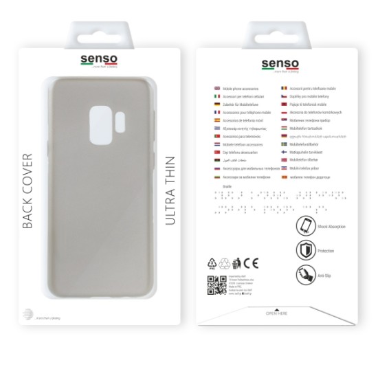 Θήκη Senso Senso Flex Samsung J6 Plus 2018 Backcover Χρυσό