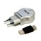 Φορτιστής Ansmann USB 5V 0.75A (KN-ADA031B) Ασημί