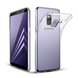 Θήκη Σιλικόνης Senso 0.3 Samsung A6 Plus Backcover Διάφανο