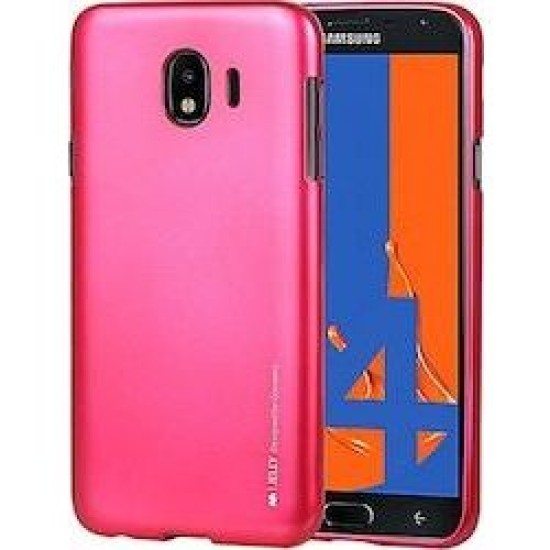 Θήκη Σιλικόνης Jelly Samsung J4 Plus Ροζ