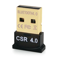 Bluetooth V4.0 & EDR USB Δέκτης, Plug & Play, CSR chip, 20m εμβέλεια max Bluetooth V4.0 & EDR USB Δέκτης, Plug & Play, CSR chip, 20m εμβέλεια max