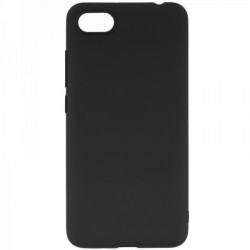 Θήκη Σιλικόνης Senso Soft Touch Xiaomi Redmi Go Backcover Μαύρο