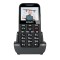 Evolveo EasyPhone XD κινητό για ηλικιωμένους με βάση φόρτισης Μαύρο