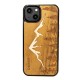 Wooden case for iPhone 14 Bewood Mountains Imbuia Wooden case for iPhone 14 Bewood Mountains Imbuia