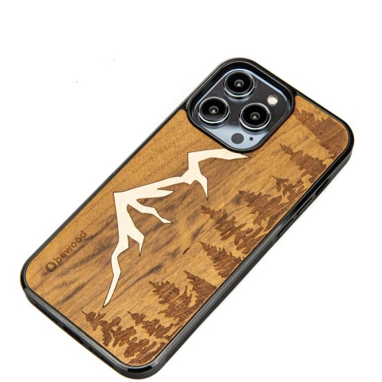 Wooden case for iPhone 14 Pro Max Bewood Imbuia